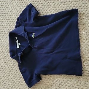 Toddler boys sz3 Navy Lacoste Polo